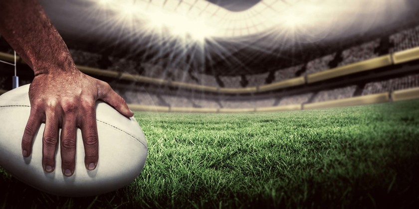 Rugby Ball I Stock 490658072